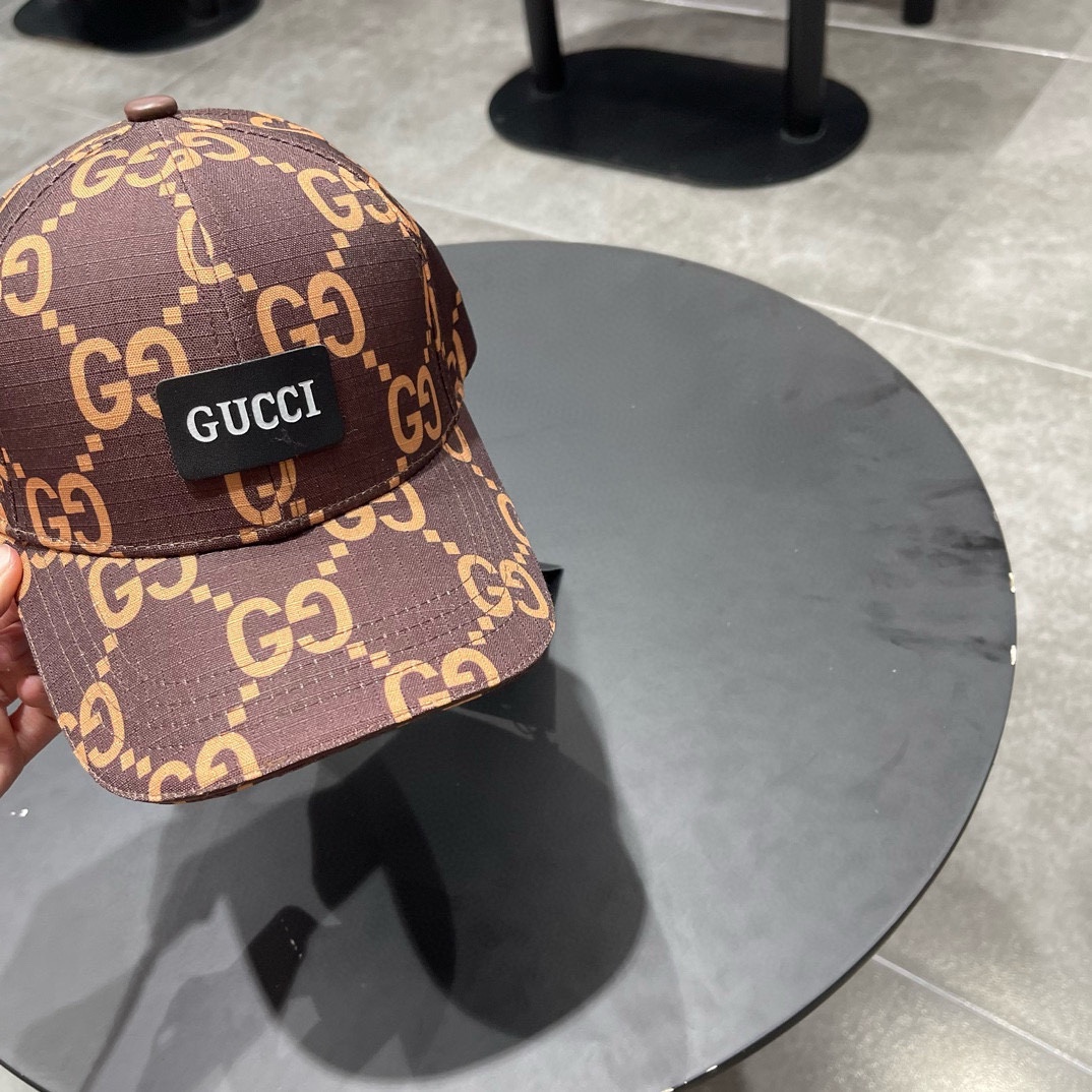 古奇棒球帽️GUCCI官网新品棒球帽原单品质火爆来袭工艺非常精美高档大气上档次！低调奢华方便携带！跑量！