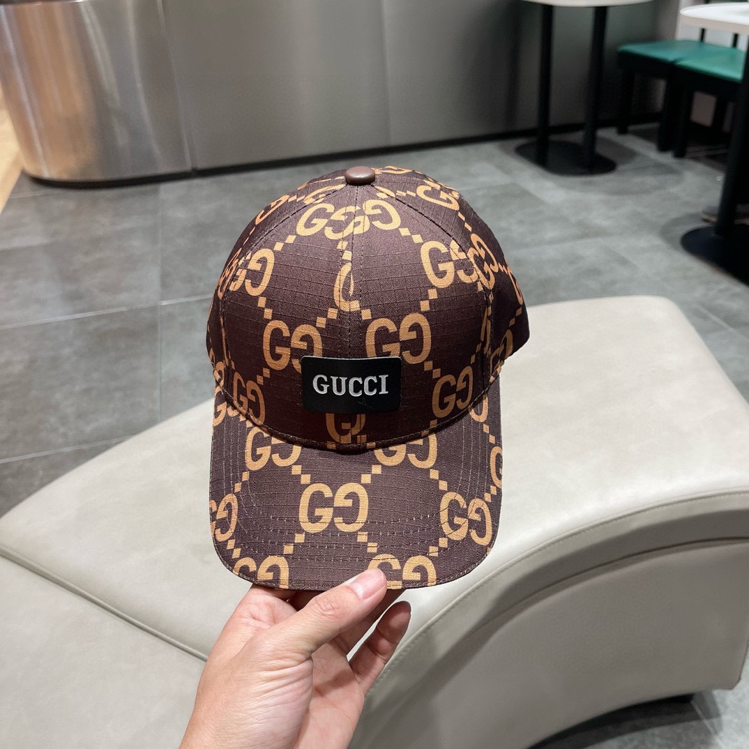 古奇棒球帽️GUCCI官网新品棒球帽原单品质火爆来袭工艺非常精美高档大气上档次！低调奢华方便携带！跑量！