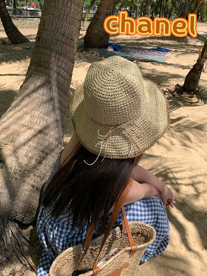 NO:198032,Chanel Chanel Straw Hat Women's New Summer Seaside Flat Bride Straw Knit Sun Hat Fashion Sun Hat Sun Hat Hat Fisherman's Hat Baseball Hat Knitted Hat, Hats, Chanel, Chanel, espadrilles, espadrilles, hats19860909Chanel香奈儿 草帽女新款夏海边平檐草编太阳帽时尚遮阳帽防晒帽子帽子渔夫帽棒球帽针织帽,帽子,chanel,chanel,espadrilles,espadrilles,hats,hat