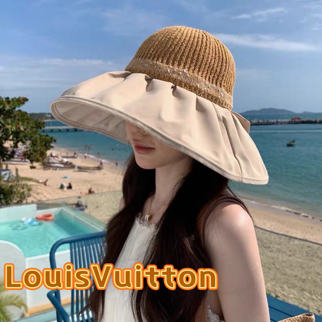 NO:198085,lv Louis Vuitton elegant fashion sun hat summer women's big hat brim UV fisherman hat travel beach sun protection sun hat fisherman hat baseball hat knit hat, hat, louis vuitton, louis vuitton, espadrilles,hats19860909lv路易威登优雅时尚遮阳帽子夏季女大帽檐防紫外线渔夫帽出游沙滩防晒太阳帽帽子渔夫帽棒球帽针织帽,帽子,louis vuitton,louis vuitton,espadrilles,hats,hat