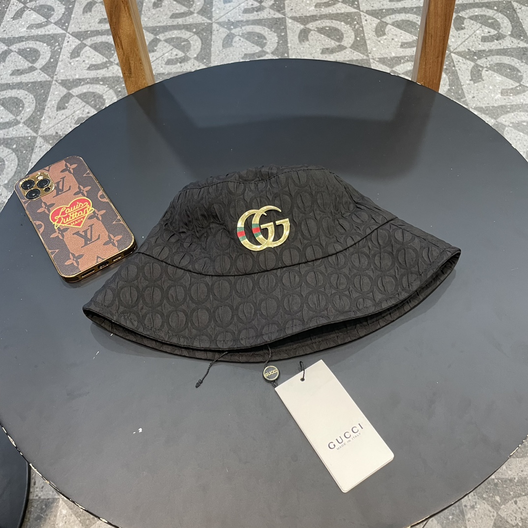 GUCCI古奇渔夫帽官网新品Gucci棒球帽火爆来袭工艺非常精美高档大气上档次！低调奢华方便携带！跑量！