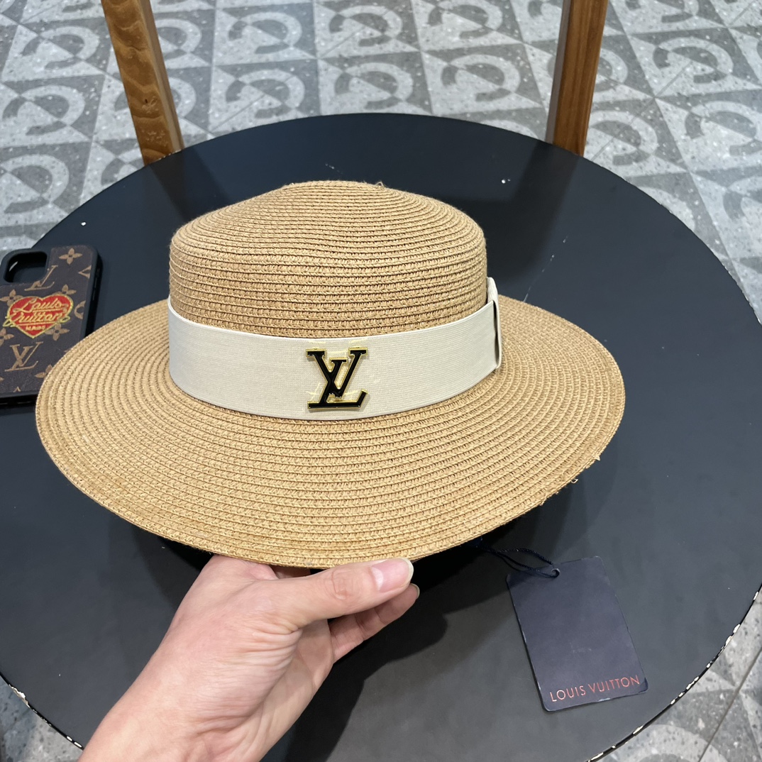 NO:200282,【LV Louis Vuitton】New webbing vacation flat top straw hat, a must-have for travel, super easy to match, buy it now!  Hat fisherman hat baseball hat knit hat, hat, louis vuitton, louis vuitton, espadrilles,hats19860909【LV路易威登】新款织带度假风平顶草帽,旅行必备,超好搭配,赶紧入手！帽子渔夫帽棒球帽针织帽,帽子,louis vuitton,louis vuitton,espadrilles,hats,hat