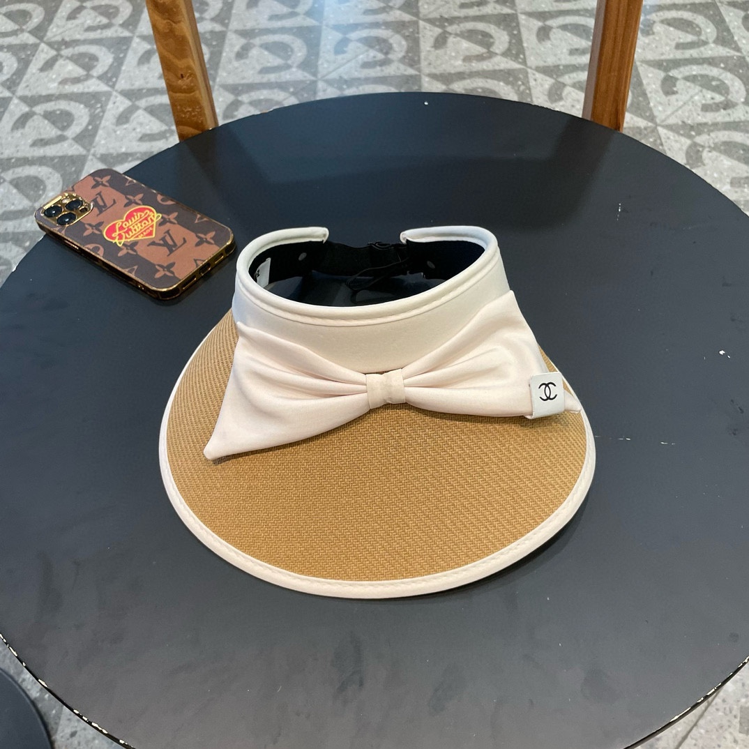 NO:202149,Chanel Chanel new bow sun protection hat for women summer outdoor bike riding large brim headband protection UV sun protection sky top hat trendy hat fisherman hat baseball hat knit hat, hat, chanel, chanel, espadrilles, hats19860909Chanel香奈儿 新款蝴蝶结防晒帽女夏季户外骑车大檐发箍式防紫外线遮阳空顶帽潮帽子渔夫帽棒球帽针织帽,帽子,chanel,chanel,espadrilles,hats,hat