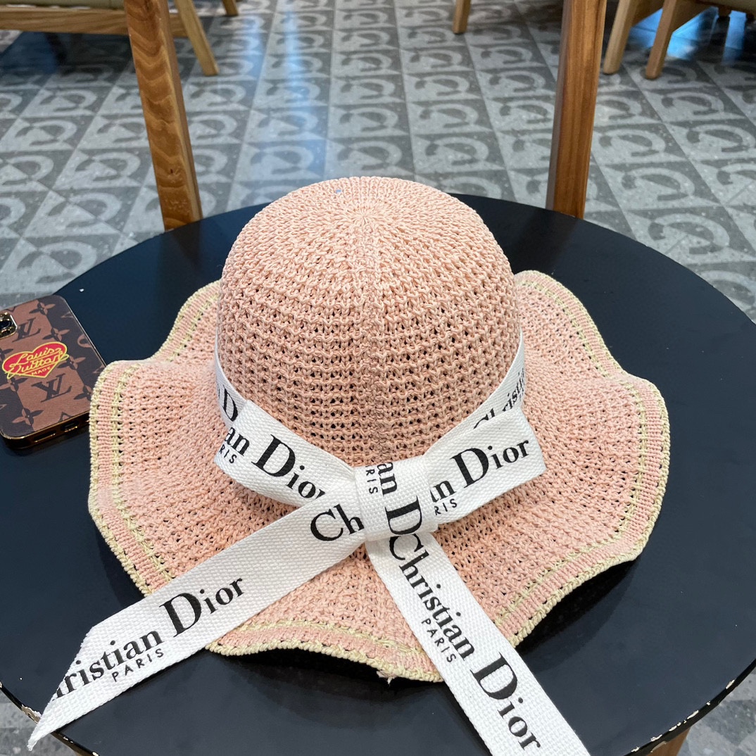 Dior AAAAA+
 Hoeden Paars Lente/Zomercollectie Strand