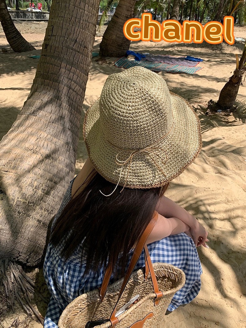 NO:202995,Chanel Chanel Straw Hat Women's New Summer Seaside Flat Bride Straw Knit Sun Hat Fashion Sun Hat Sun Hat Hat Fisherman's Hat Baseball Hat Knitted Hat, Hats, Chanel, Chanel, espadrilles, espadrilles, hats19860909Chanel香奈儿 草帽女新款夏海边平檐草编太阳帽时尚遮阳帽防晒帽子帽子渔夫帽棒球帽针织帽,帽子,chanel,chanel,espadrilles,espadrilles,hats,hat