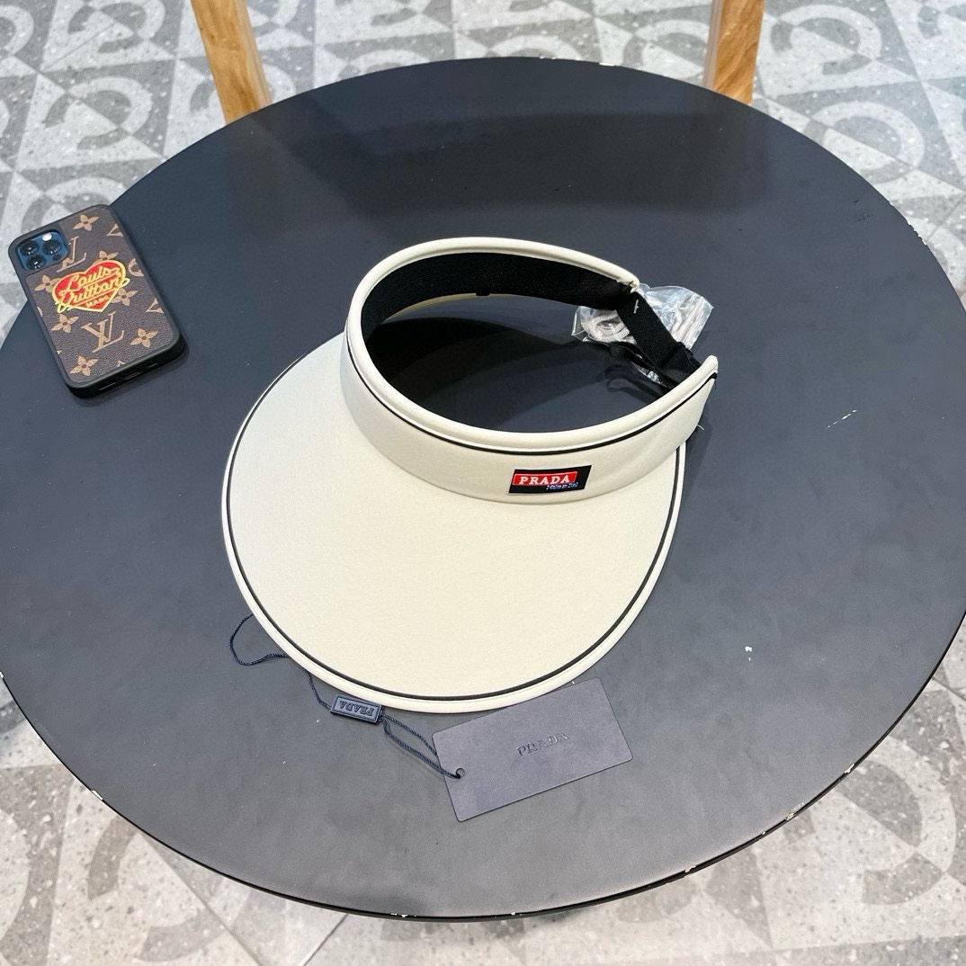 NO:203264,【Prada】Hot spring and summer sun hat empty top hat, super convenient!  Easy to match!  Essential Hats Fisherman's Hats Baseball Hats Knitted Hats, Hats, Prada, espadrilles, hats19860909【普拉达】爆款春夏款遮阳帽空顶帽,超方便！好搭！出街必备帽子渔夫帽棒球帽针织帽,帽子,prada,espadrilles,hats,hat