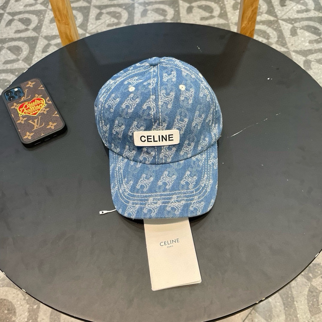 NO:203236,[CELINE] New simple denim baseball cap, shipped simultaneously with counters, big brand models are super easy to match, buy them quickly!  Hat fisherman hat baseball hat knit hat, hat, celine, celine, espadrilles, hats19860909【CELINE赛琳】新款简约牛仔棒球帽,专柜同步出货,大牌款超好搭配,赶紧入手！帽子渔夫帽棒球帽针织帽,帽子,celine,celine,espadrilles,hats,hat