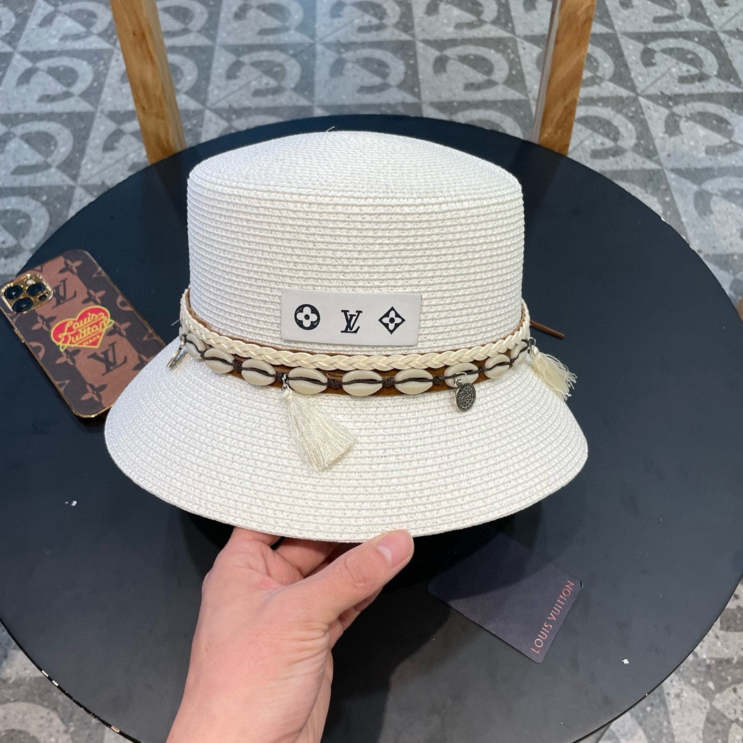 NO:203215,[LV Louis Vuitton] The new national Feng Shui straw hat, a must-have for you when you go out, buy it now!  Hat fisherman hat baseball hat knit hat, hat, louis vuitton, louis vuitton, espadrilles,hats19860909【LV路易威登】新款国民风水桶草帽,出街必备超好搭配,赶紧入手！帽子渔夫帽棒球帽针织帽,帽子,louis vuitton,louis vuitton,espadrilles,hats,hat