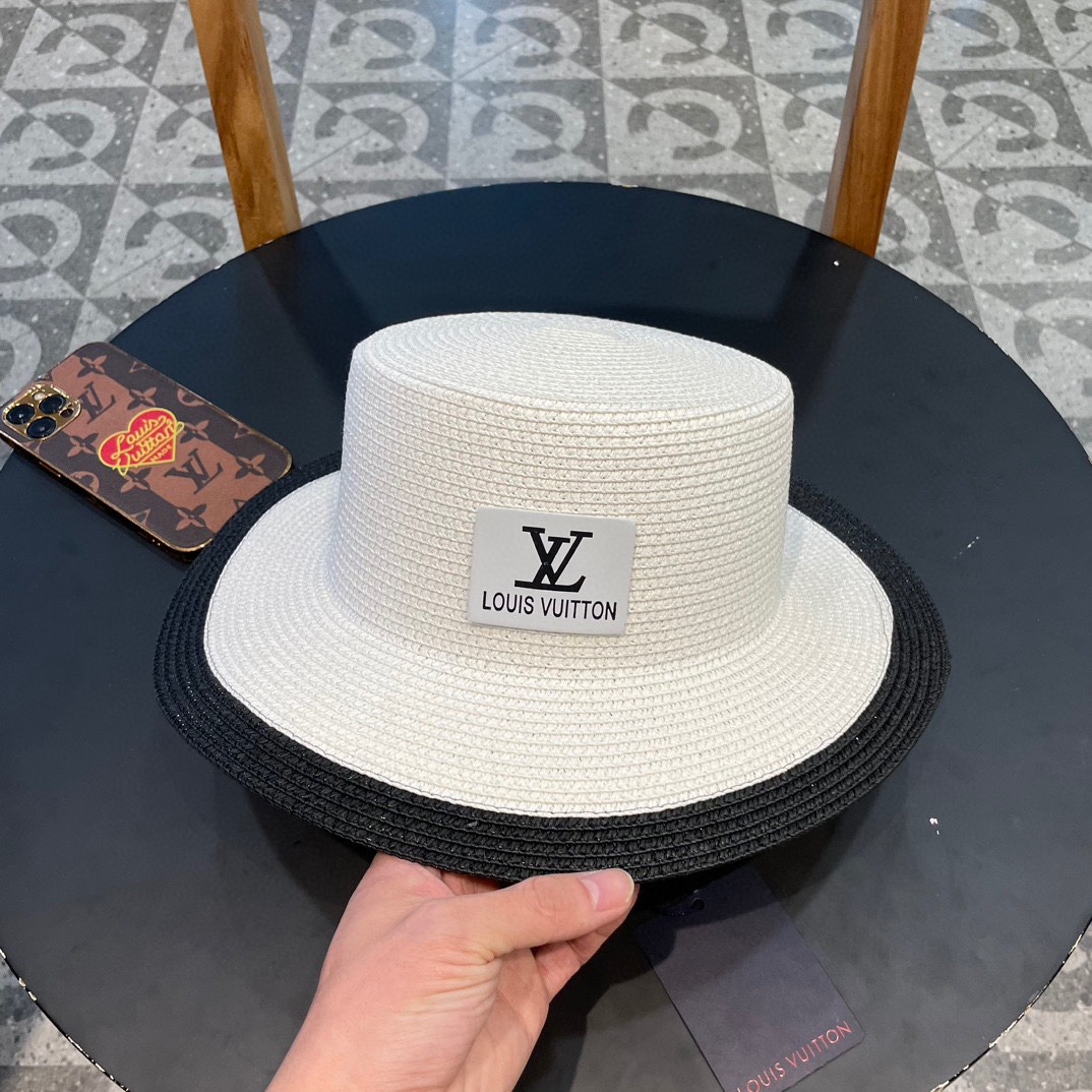 NO:204507,[LV Louis Vuitton] New holiday straw hat, a must-have for travel, super easy to match, buy it now!  Hat fisherman hat baseball hat knit hat, hat, louis vuitton, louis vuitton, espadrilles,hats19860909【LV路易威登】新款度假风草帽,旅行必备,超好搭配,赶紧入手！帽子渔夫帽棒球帽针织帽,帽子,louis vuitton,louis vuitton,espadrilles,hats,hat