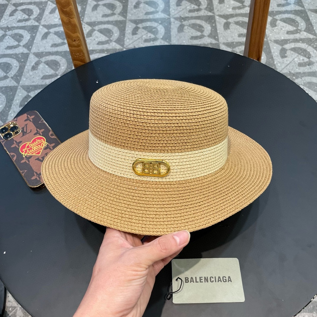 NO:205249,Balenciaga's new straw hat can be folded and won't deform!  The inner elastic band can be adjusted at will. The top hat is excellent~Hat Fisherman's hat Baseball hat Knitted hat, hat, balenciaga, espadrilles, hats19860909巴黎世家 新款草帽 这个的 可以折起来 不会变形！ 内又松紧带 可随意调节 上头帽型超赞~帽子渔夫帽棒球帽针织帽,帽子,balenciaga,espadrilles,hats,hat