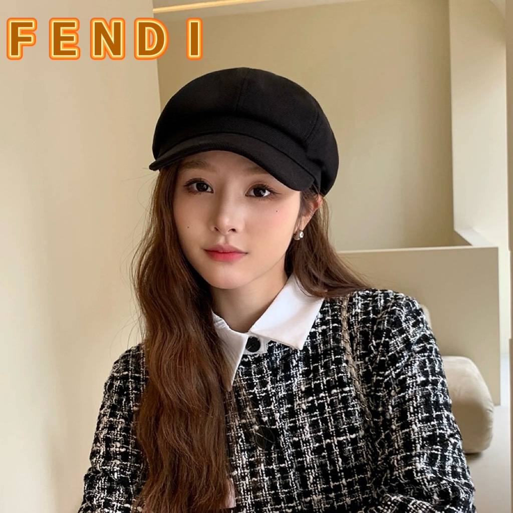 NO:205695,Fendi Fendl octagonal hat women's spring and autumn versatile new style white black face small retro painter hat winter report baby hat fisherman hat baseball hat knit hat, hat, fendi, fendi, espadrilles, hats19860909芬迪fendl八角帽子女春秋百搭新款白色黑色显脸小复古画家帽冬季报童帽帽子渔夫帽棒球帽针织帽,帽子,fendi,fendi,espadrilles,hats,hat