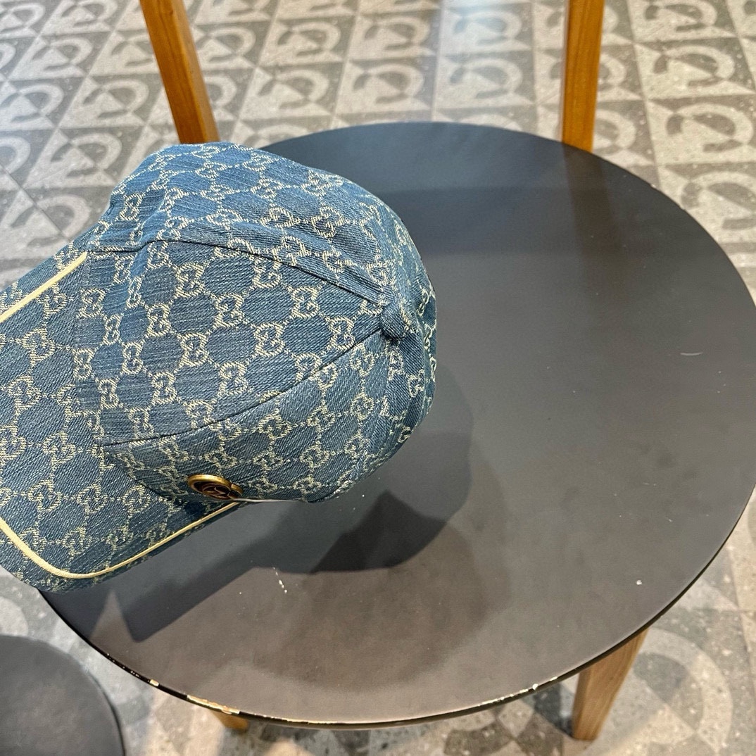  原单品质
GUCCI古奇渔夫帽👒官网新品Gucci棒球帽🧢火爆来袭 工艺非常精美 高档大气上档次！低调