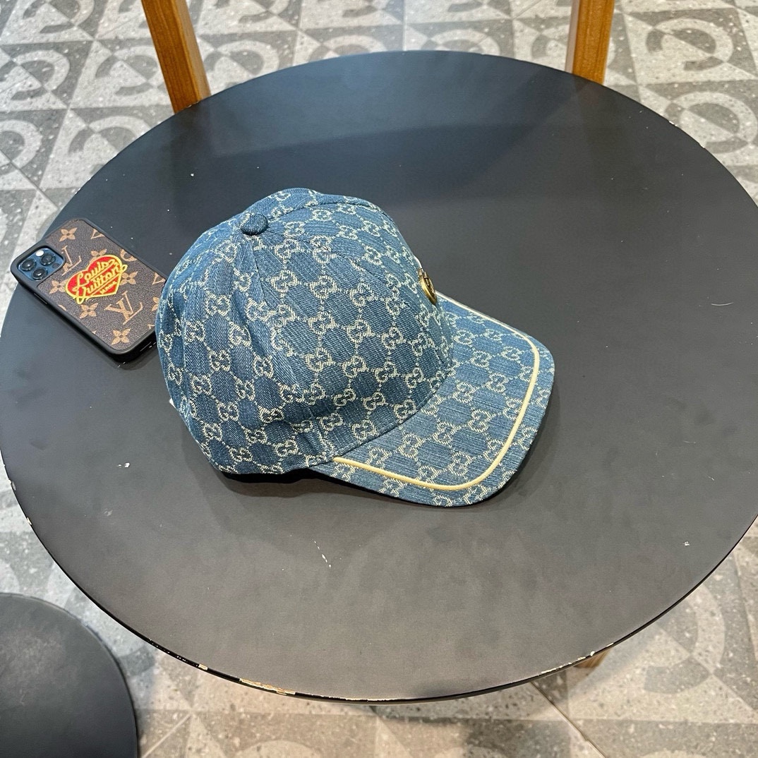 原单品质
GUCCI古奇渔夫帽👒官网新品Gucci棒球帽🧢火爆来袭 工艺非常精美 高档大气上档次！低调
