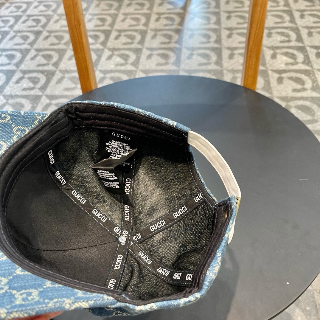  原单品质
GUCCI古奇渔夫帽👒官网新品Gucci棒球帽🧢火爆来袭 工艺非常精美 高档大气上档次！低调