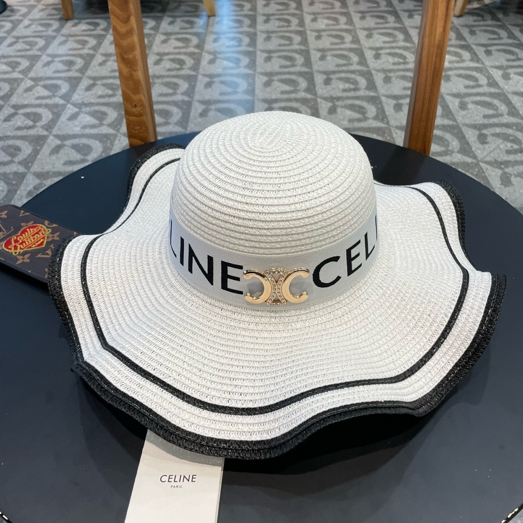NO:206438,Celine Celien new straw hat, bowler hat, head circumference 57cm hat, fisherman hat baseball hat knit hat, hat, celine, espadrilles, hats19860909塞琳celien新款草帽,圆顶礼帽,头围57cm帽子渔夫帽棒球帽针织帽,帽子,celine,espadrilles,hats,hat