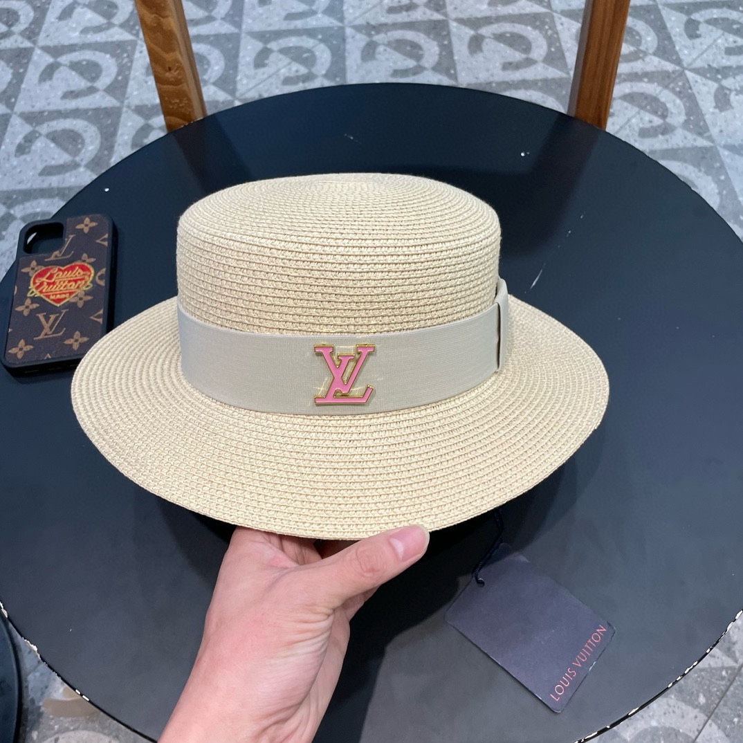 NO:206400,【LV Louis Vuitton】New webbing vacation flat top straw hat, a must-have for travel, super easy to match, buy it now!  Hat fisherman hat baseball hat knit hat, hat, louis vuitton, louis vuitton, espadrilles,hats19860909【LV路易威登】新款织带度假风平顶草帽,旅行必备,超好搭配,赶紧入手！帽子渔夫帽棒球帽针织帽,帽子,louis vuitton,louis vuitton,espadrilles,hats,hat