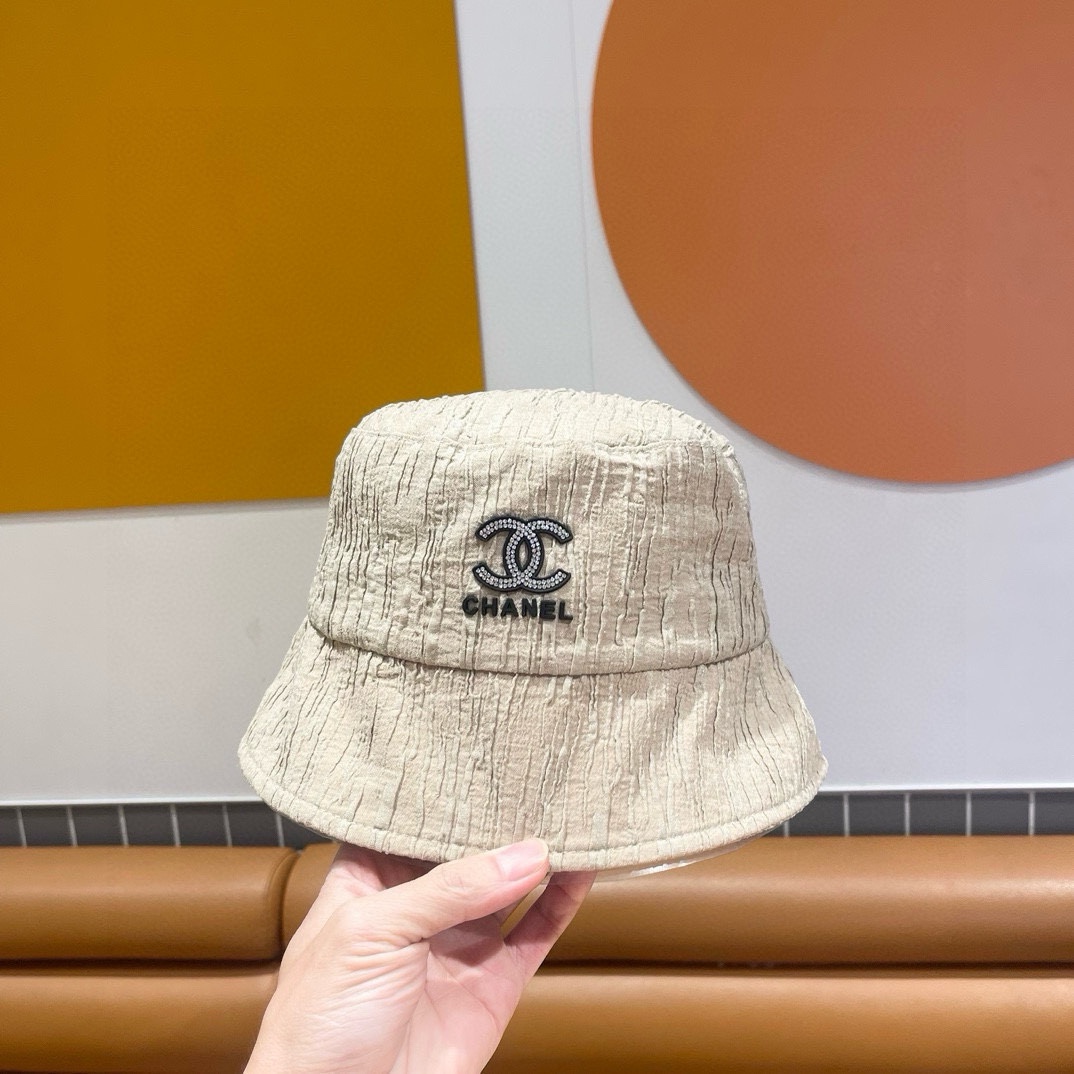 【CHANEL】 nuevo modelo 2024 sombrero de pescador estilo Chanel de alta gama, protección solar y muy fácil de combinar, a…