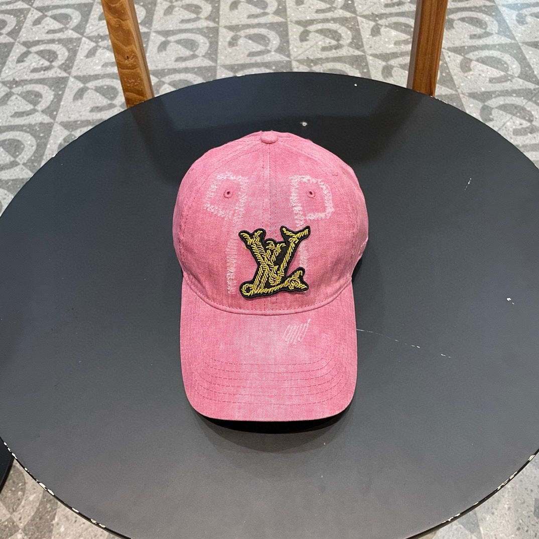 【LV Louis Vuitton】Nueva gorra de béisbol estilo Chanel 2024, clásico de boutique, unisex
