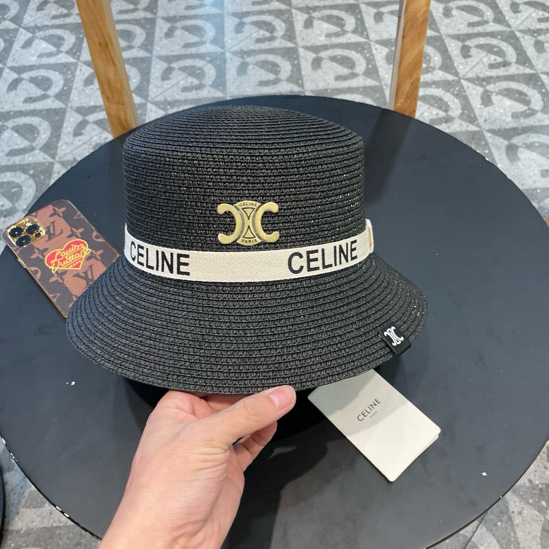 NO:207256,Celine Celien new straw hat, flat bucket top hat, head circumference 57cm hat, straw hat fisherman hat baseball hat, hat, celine, espadrilles, hats19860909塞琳celien新款草帽,平顶水桶礼帽,头围57cm帽子草帽渔夫帽棒球帽,帽子,celine,espadrilles,hats,hat