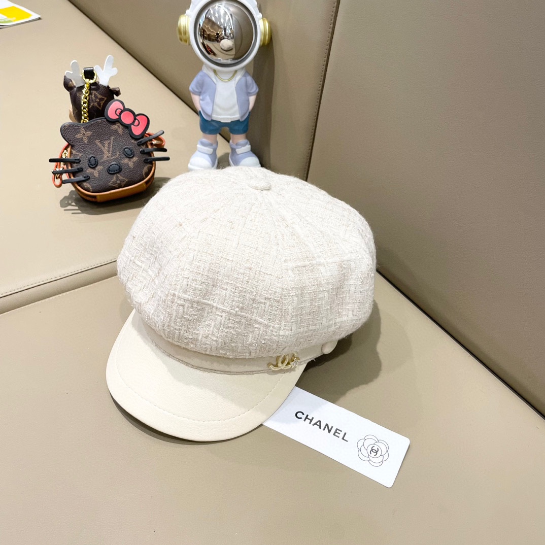 NO:209669,Chanel small fragrance style black octagonal hat female spring and autumn painter hat versatile Japanese literary beret internet celebrity newspaper beret hat straw hat fisherman hat baseball hat, hat, chanel, espadrilles, hats19860909Chanel小香风黑色八角帽女春秋季画家帽百搭日系文艺贝雷帽网红款报童帽帽子草帽渔夫帽棒球帽,帽子,chanel,espadrilles,hats,hat