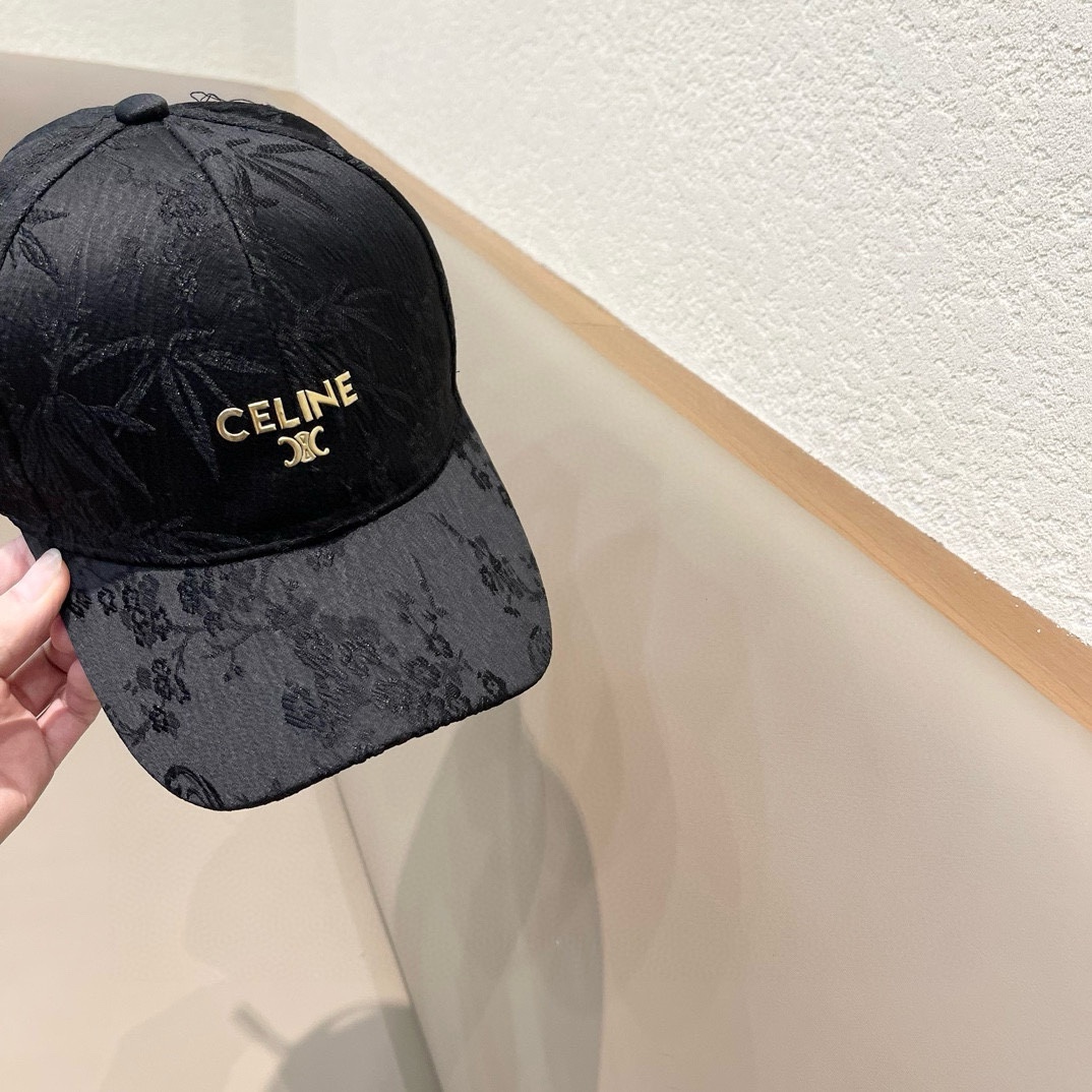 【CELINE Celine】2024 primavera/verano nuevo éxito de ventas gorra de béisbol 🧢, estilo de marca fácil de combinar, ¡cóm…