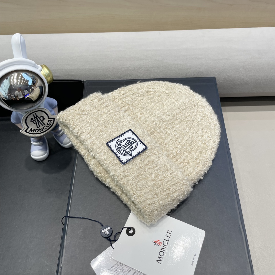 Moncler Hats Knitted Hat Pink Knitting Fall/Winter Collection