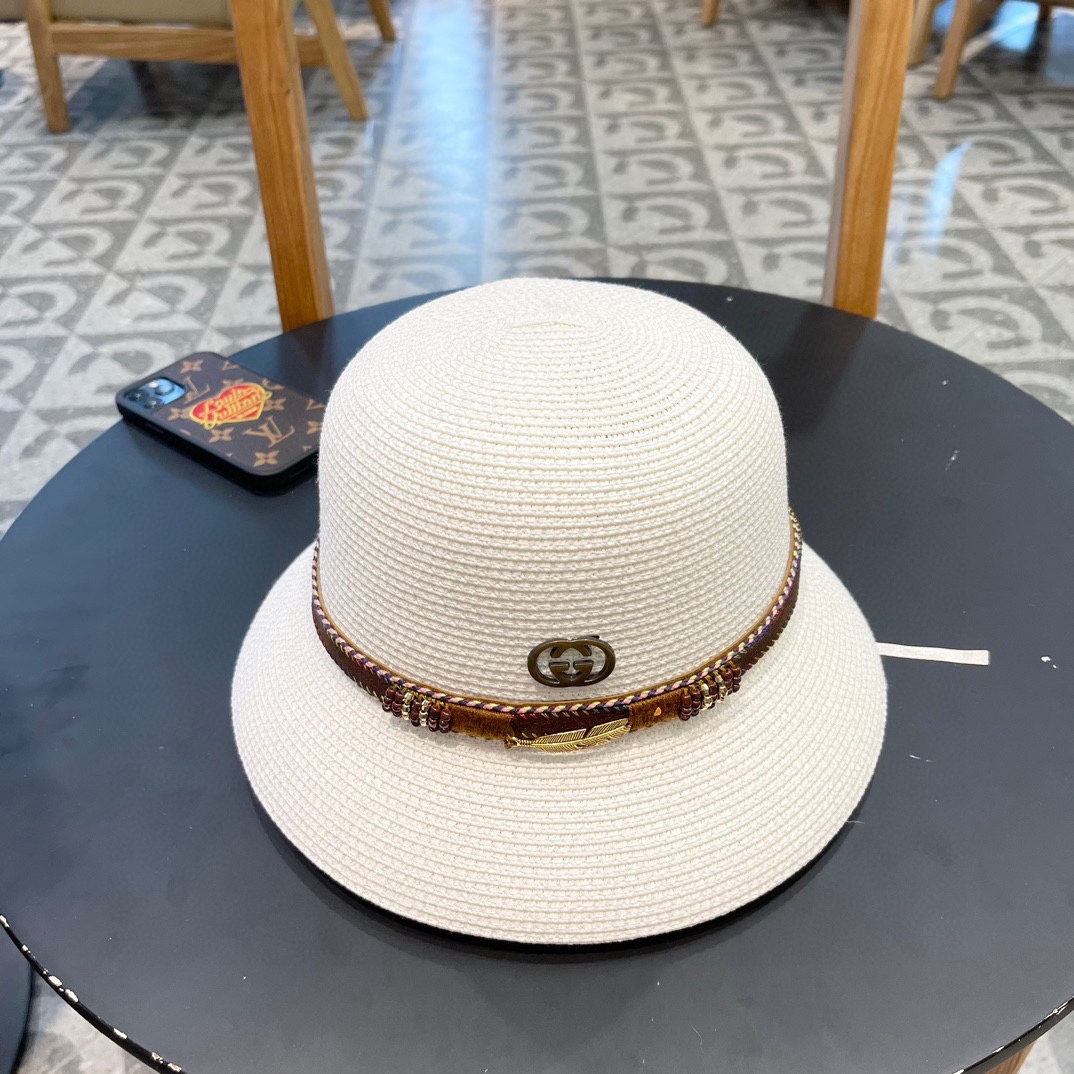 NO:211394,GUCC I Gucci Seaside Vacation versatile Dome Straw Hat Girls Travel Sunshade Sunscreen Ethnic Top Hat Girls Summer Beach Sun Hat Straw Hat Fisherman Hat Baseball Hats, Hats, Gucci, espadrilles, Hats19860909GUCC I古奇海边度假百搭圆顶草帽女出游遮阳防晒民族风礼帽女夏天沙滩太阳帽帽子草帽渔夫帽棒球帽,帽子,gucci,espadrilles,hats,hat
