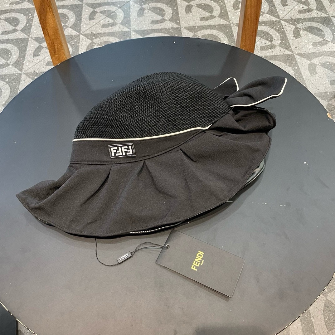 NO:212255,Fendi Fendl bow sun protection hat women's new summer large brim face covering fisherman hat UV cycling sun hat fisherman hat baseball hat knit hat, hat, fendi, fendi, espadrilles, hats19860909芬迪fendl蝴蝶结防晒帽子女新款夏季大檐遮脸渔夫帽防紫外线骑行太阳帽帽子渔夫帽棒球帽针织帽,帽子,fendi,fendi,espadrilles,hats,hat