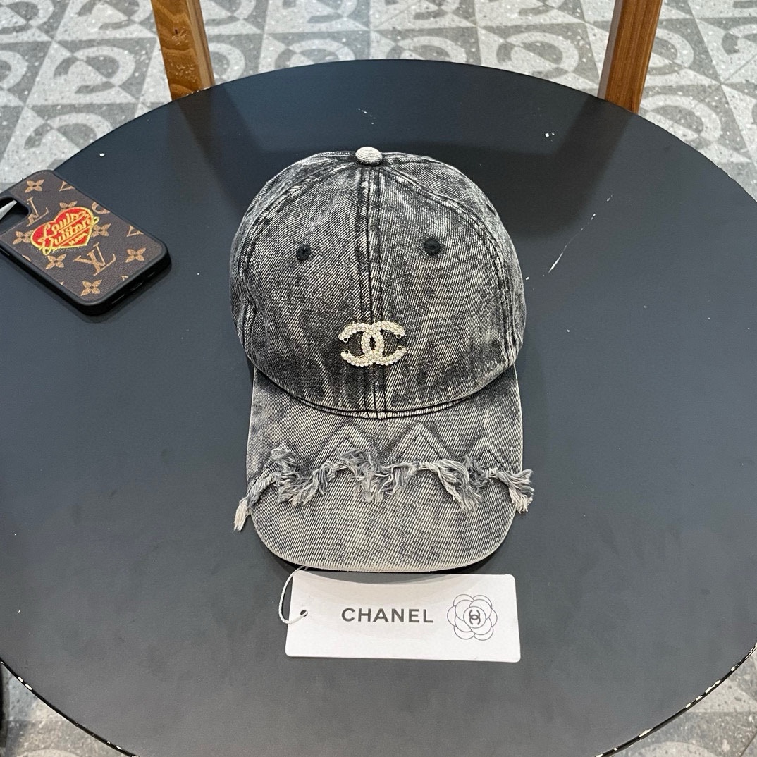 Chanel Hüte Baseballkappe Beste Fälschung
 Fashion Lässig