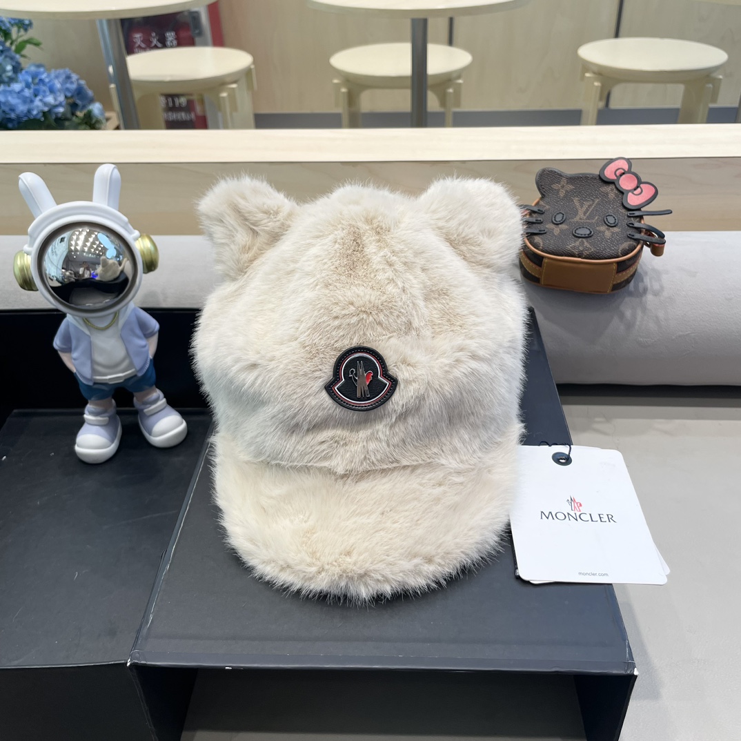 NO:212406,Banded beige niche design cat ear baseball cap autumn and winter plush tail cute baseball hat hat fisherman hat baseball cap knit hat, hat, Moncler, espadrilles, hats19860909蒙口米色小众设计猫耳朵棒球帽秋冬毛绒尾巴可爱鸭舌帽子帽子渔夫帽棒球帽针织帽,帽子,Moncler,espadrilles,hats,hat