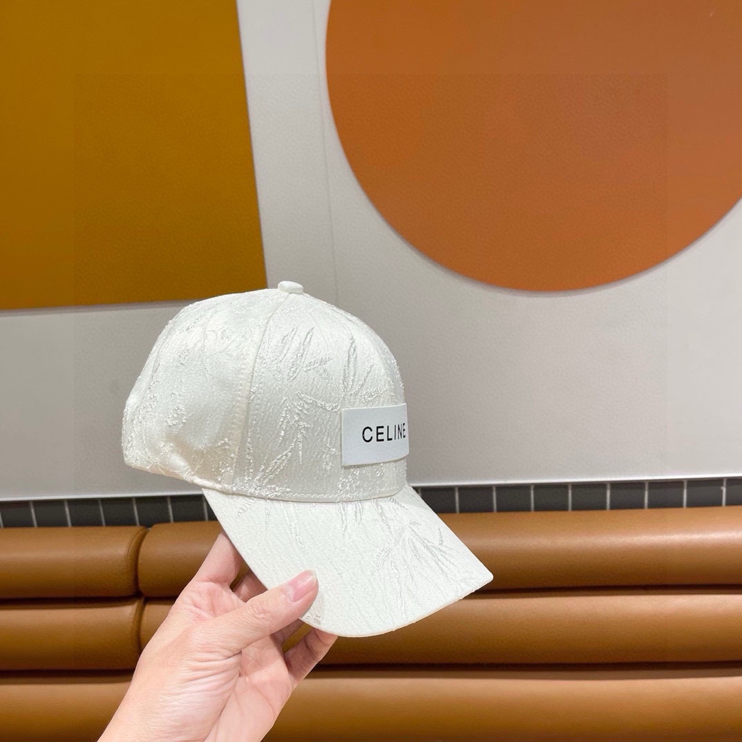 CELIN*·Céline nuevo estilo gorra de béisbol bordada del Arco de Triunfo 🧢 La forma de la gorra está completamente hech…
