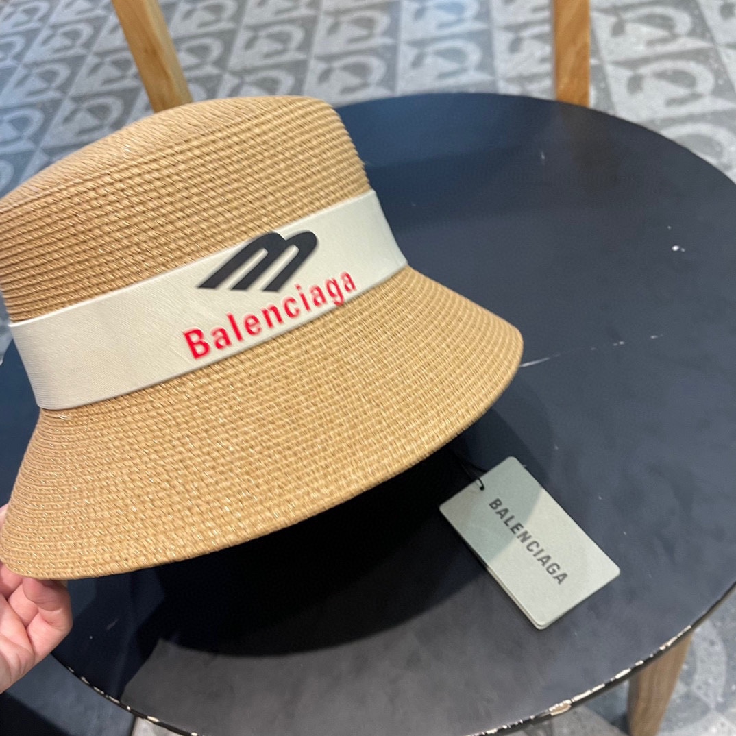  Balenciaga（巴黎世家）2025早春新款韩版休闲时尚，质地硬朗，手感非常好，名媛必备！遮阳帽女