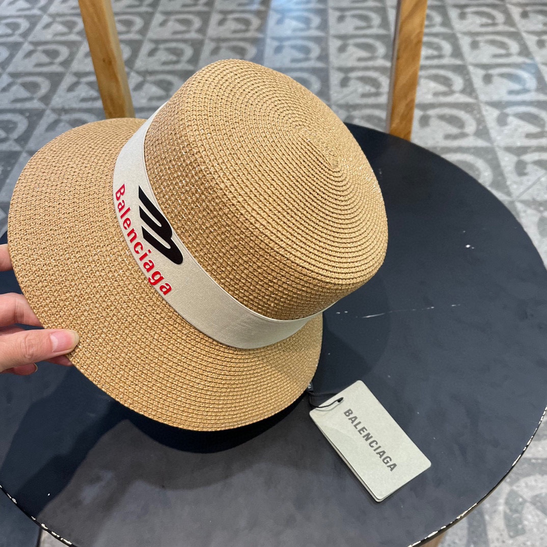  Balenciaga（巴黎世家）2025早春新款韩版休闲时尚，质地硬朗，手感非常好，名媛必备！遮阳帽女