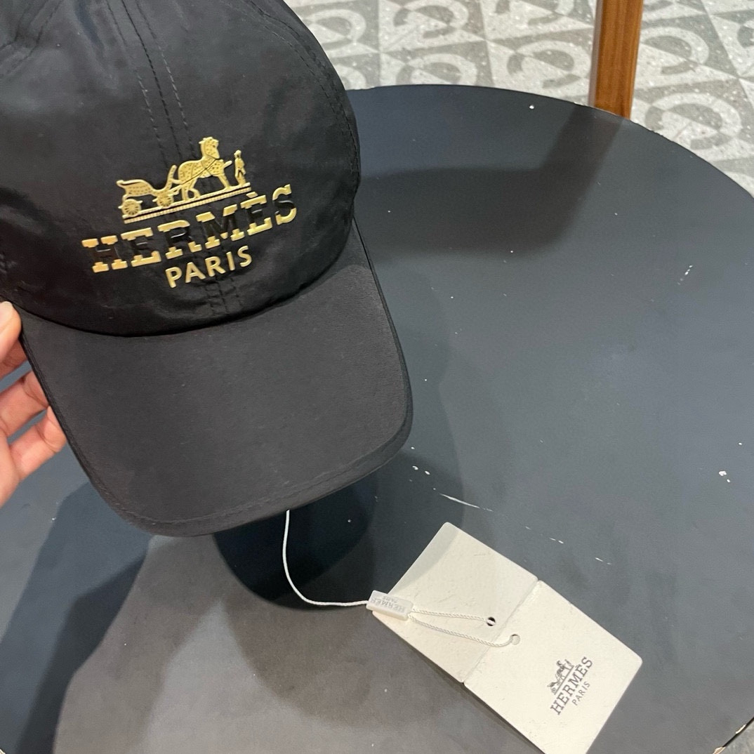  新款出货 HERMÈS (爱马仕)2025最新款速干棒球帽，正品开模订制，做工细致，时尚帅气质量超赞！