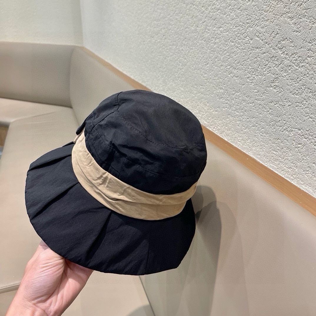  DIOR迪奥 薄款渔夫帽子女款新款夏天透气防晒遮阳帽显脸小户外速干盆帽