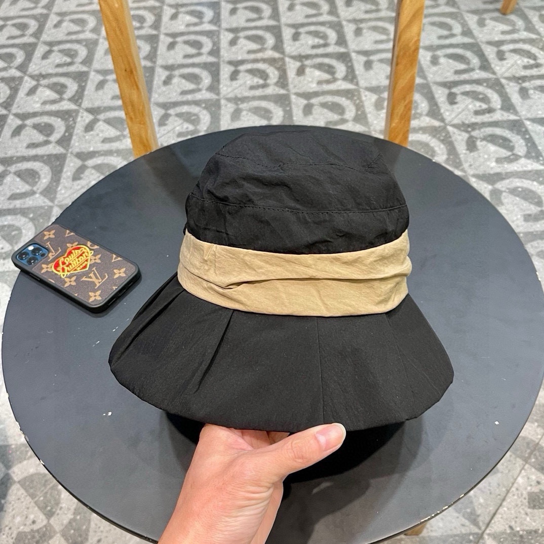  DIOR迪奥 薄款渔夫帽子女款新款夏天透气防晒遮阳帽显脸小户外速干盆帽