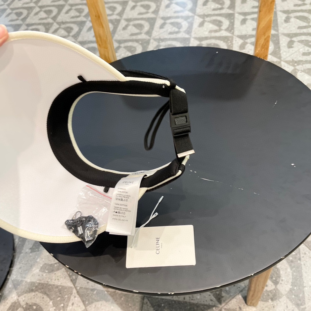 赛琳cellne蝴蝶结元素时尚韩版女生夏天空顶帽 可扎马尾无顶太阳帽 防紫外线