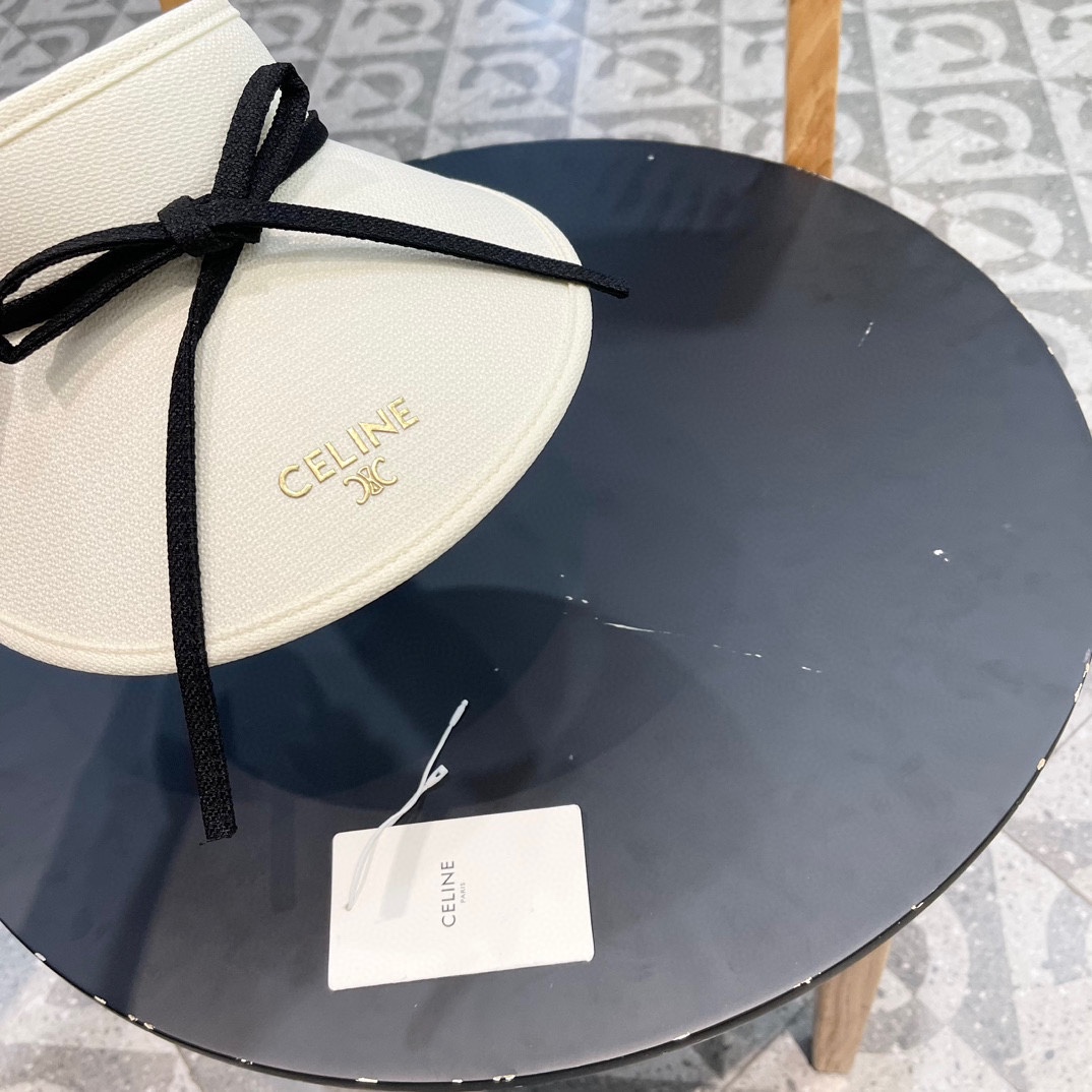 赛琳cellne蝴蝶结元素时尚韩版女生夏天空顶帽 可扎马尾无顶太阳帽 防紫外线