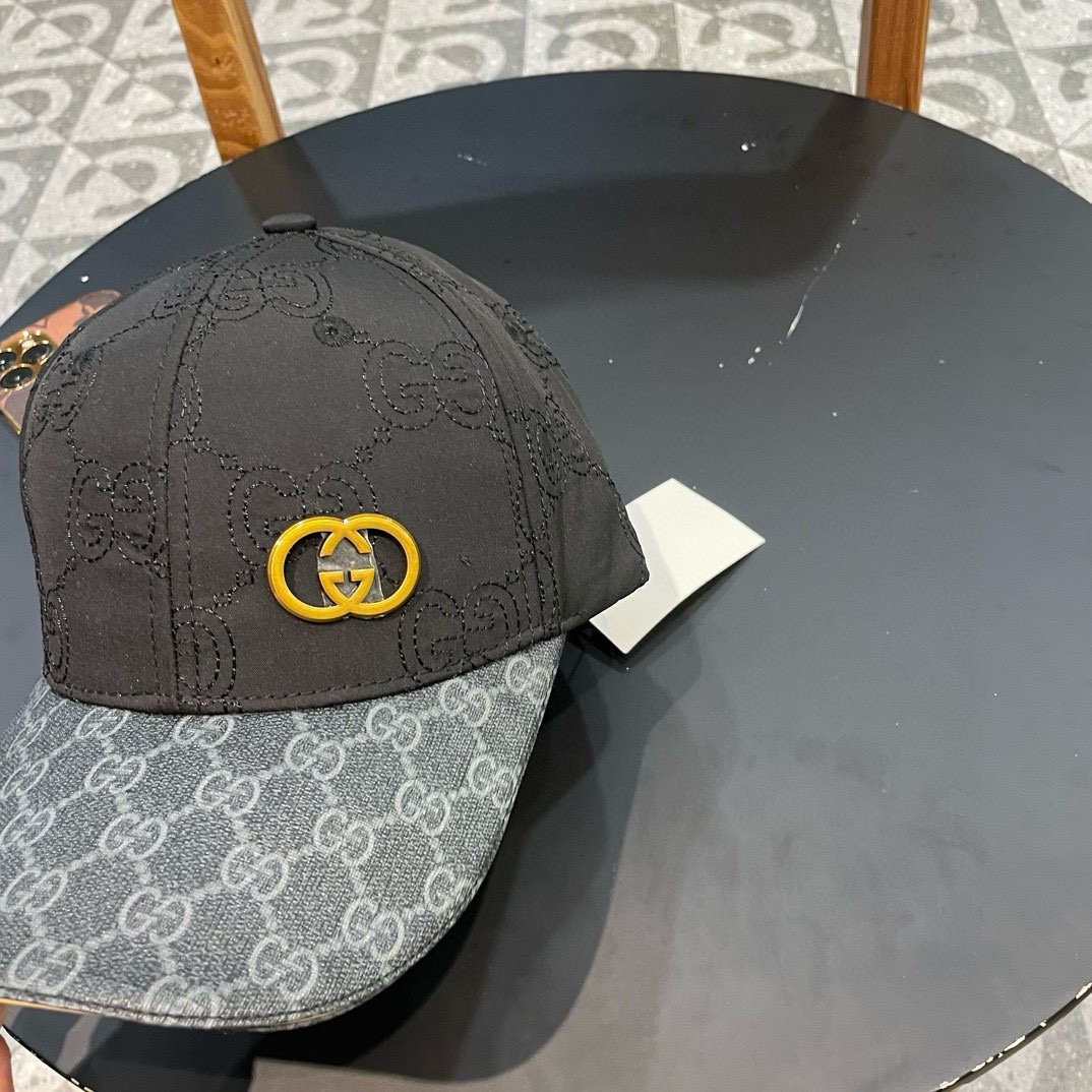 。古奇棒球帽♥️GUCCI🧢官网新品，棒球帽，原单品质火爆来袭 🔥🎩 工艺非常精美 高档大气上档次！低调