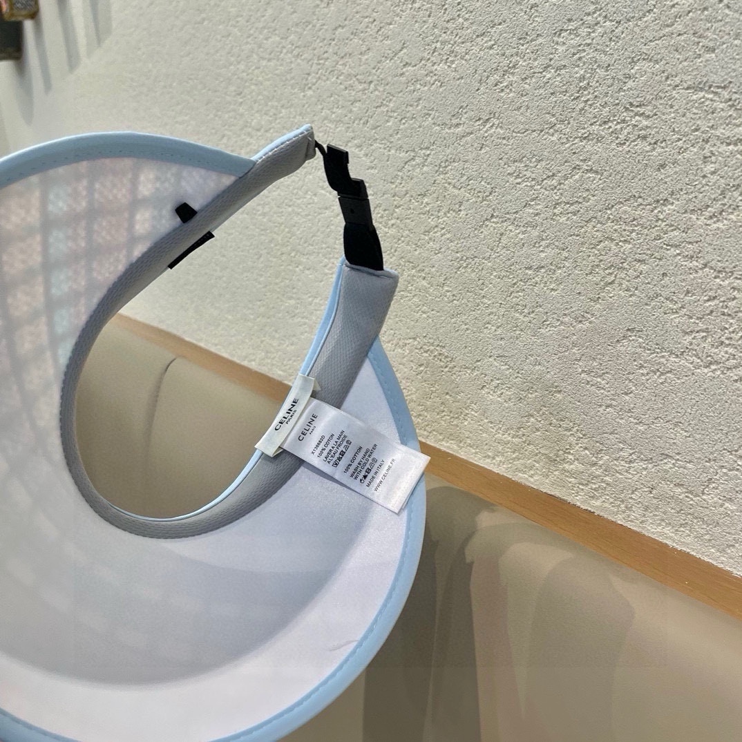  赛琳 Celine空顶uv防晒帽女夏季防紫外线大帽檐沙滩遮阳草帽骑车遮脸太阳帽子