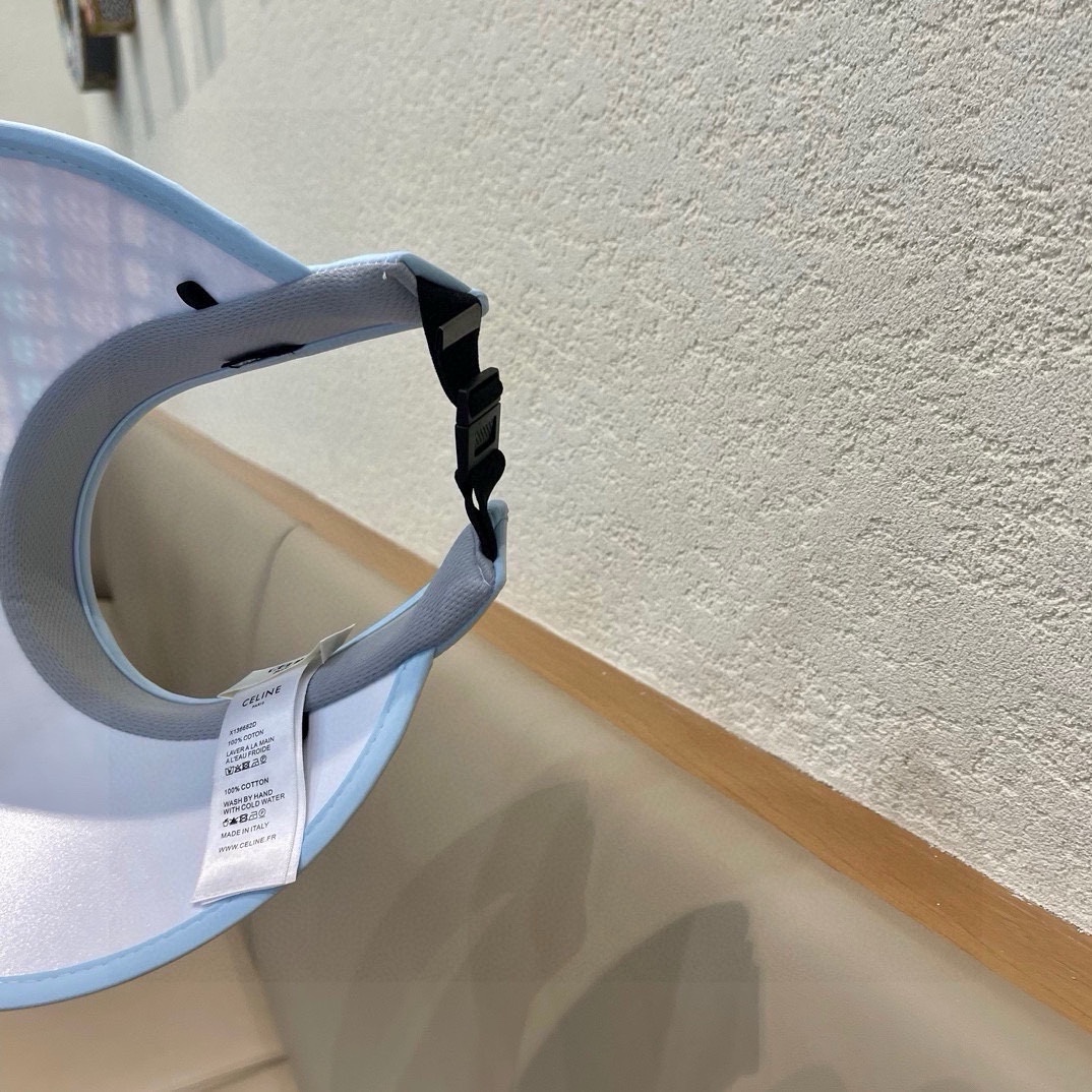  赛琳 Celine空顶uv防晒帽女夏季防紫外线大帽檐沙滩遮阳草帽骑车遮脸太阳帽子