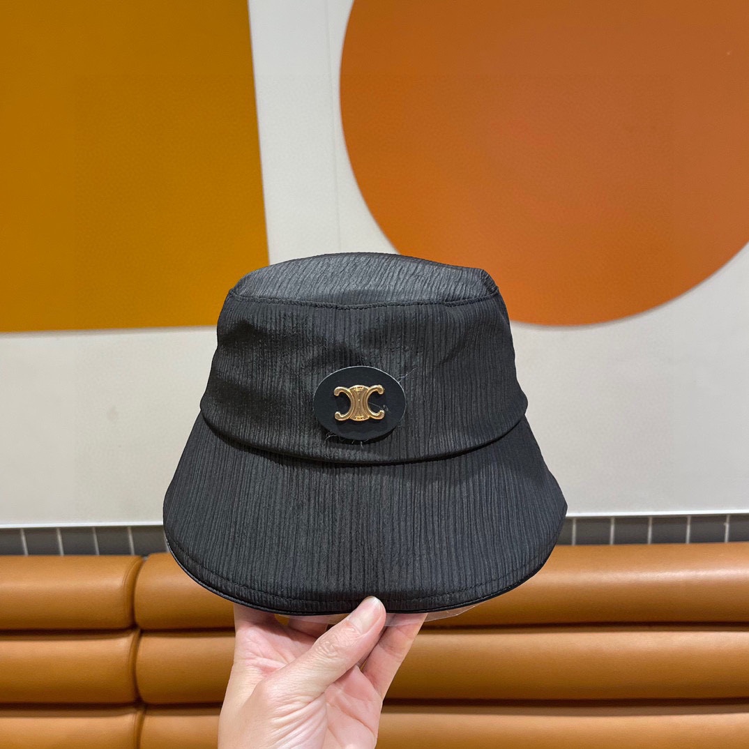  【CELINE赛琳】新款上架简约渔夫帽，日韩风格，随便搭配都超好看！出门旅游，绝对要入手的一款