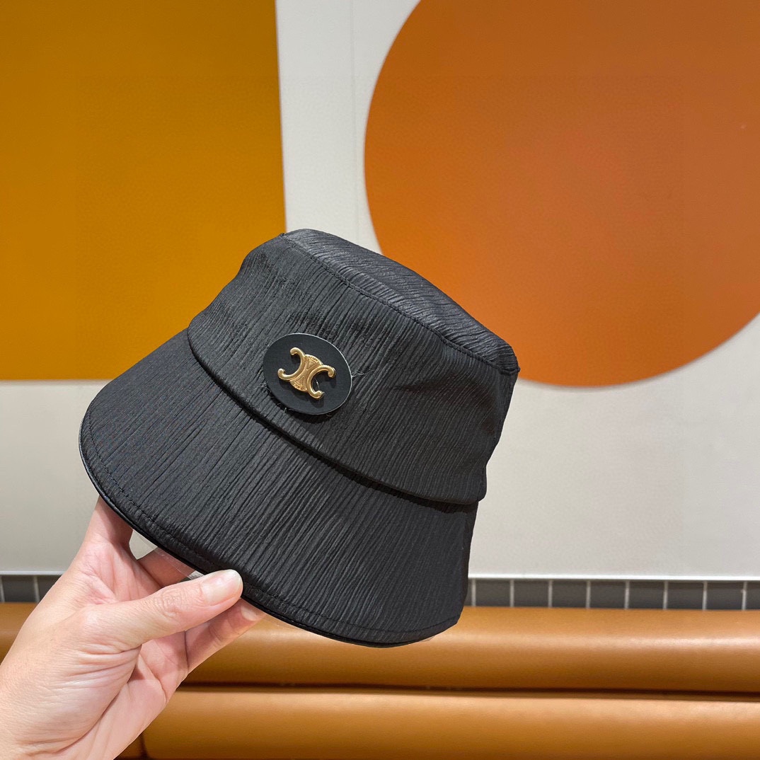  【CELINE赛琳】新款上架简约渔夫帽，日韩风格，随便搭配都超好看！出门旅游，绝对要入手的一款