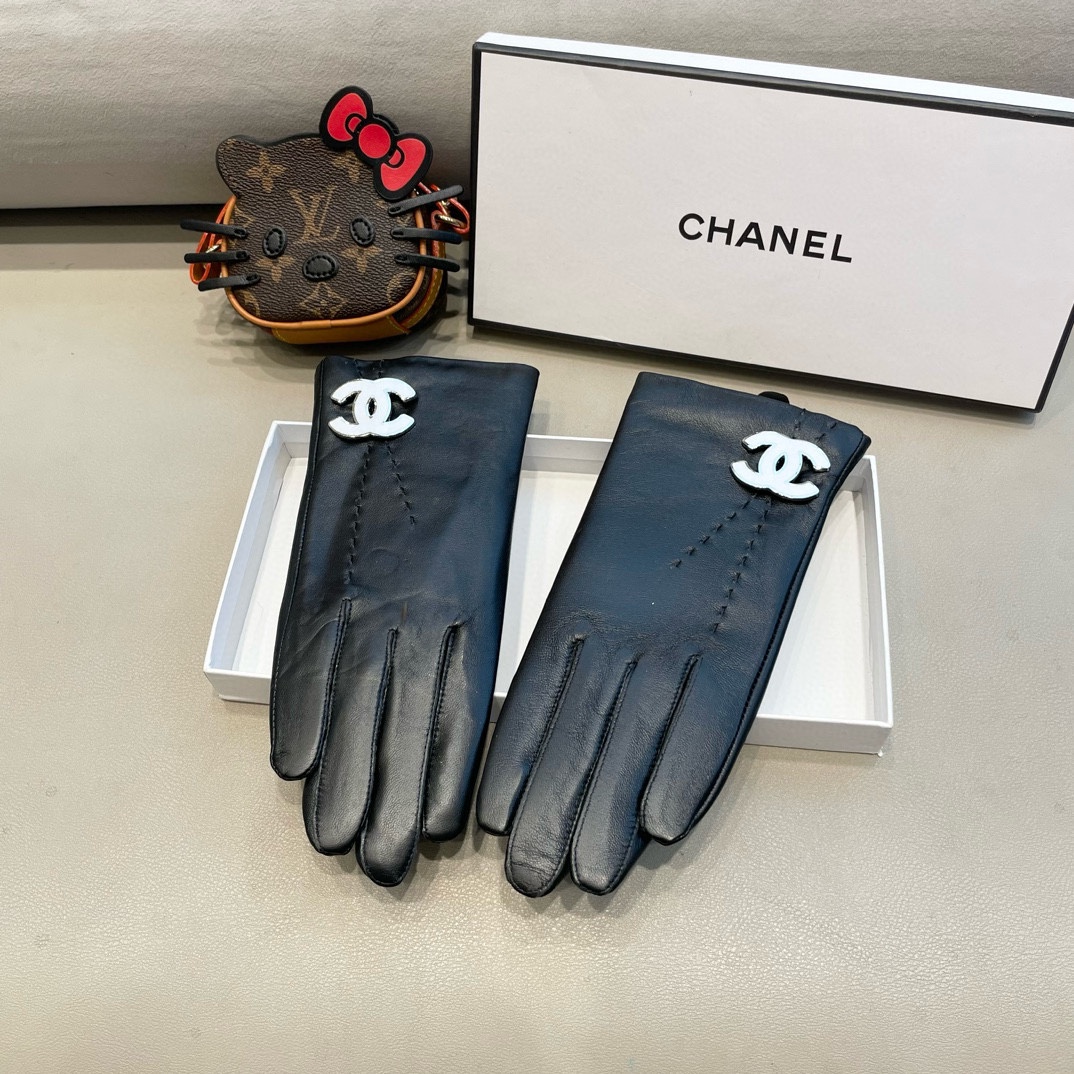 Chanel Gloves Women Sheepskin