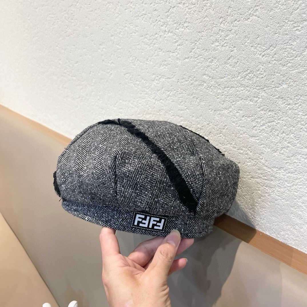 NO:214347,Fendi Fendl Beret women's spring and autumn British versatile face showing small beet hat Japanese casual retro celebrity painter hat fisherman hat baseball hat knit hat, hat, fendi, fendi, espadrilles, hats19860909芬迪fendl贝雷帽女春秋季英伦百搭显脸小蓓蕾帽日系休闲文艺复古名媛画家帽帽子渔夫帽棒球帽针织帽,帽子,fendi,fendi,espadrilles,hats,hat