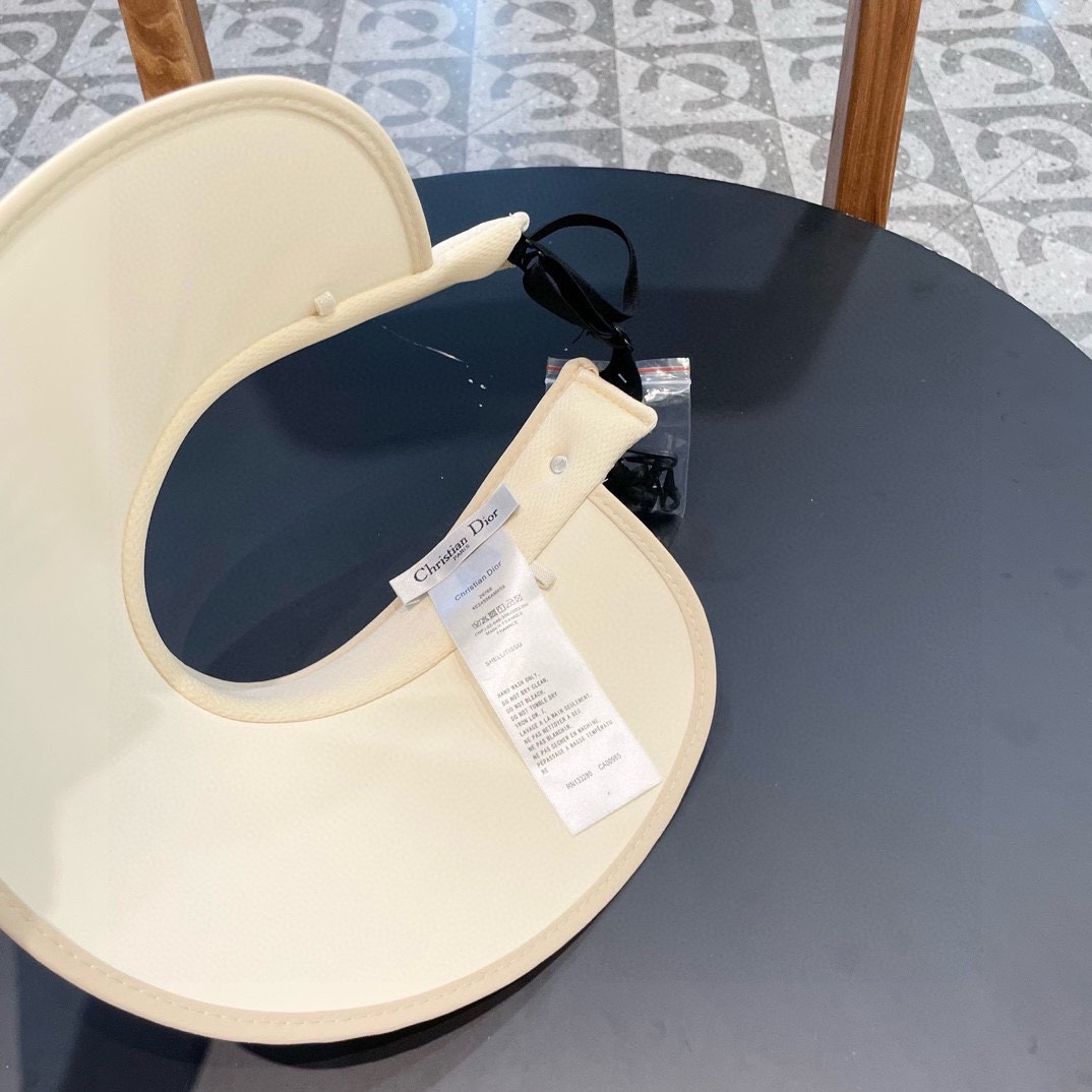  DIOR迪奥新中式国风渔夫帽子女春夏优雅显瘦空顶帽提花气质遮阳帽露思同款