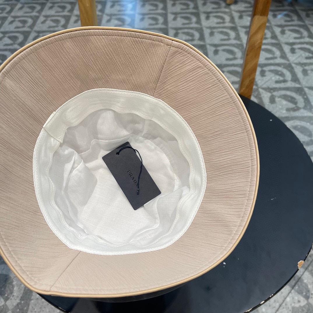 【PRADA普拉达】最新遮阳渔夫帽，日常款超好搭