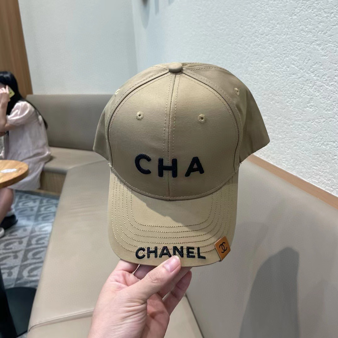  【CHANEL香奈儿】2025早春新款简约棒球帽，男女通用