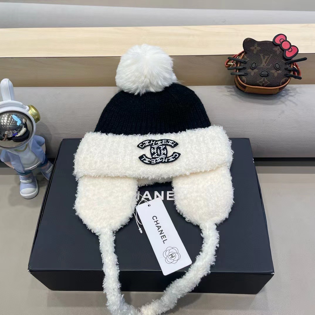 NO:214461,Chanel autumn and winter travel cold protection ear protection Thick lamb velvet warm wool hat Korean version sweet cute pullover hat fisherman hat baseball hat knit hat, hat, chanel, espadrilles, hats19860909Chanel秋冬旅行防寒护耳雷锋帽厚实羊羔绒保暖毛线帽韩版甜美可爱套头帽帽子渔夫帽棒球帽针织帽,帽子,chanel,espadrilles,hats,hat