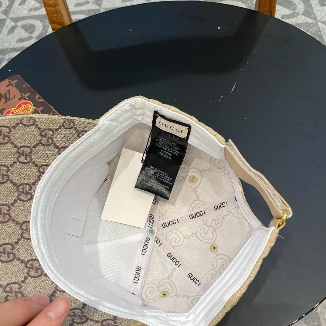 。古奇棒球帽♥️GUCCI🧢官网新品，棒球帽，原单品质火爆来袭 🔥🎩 工艺非常精美 高档大气上档次！低调